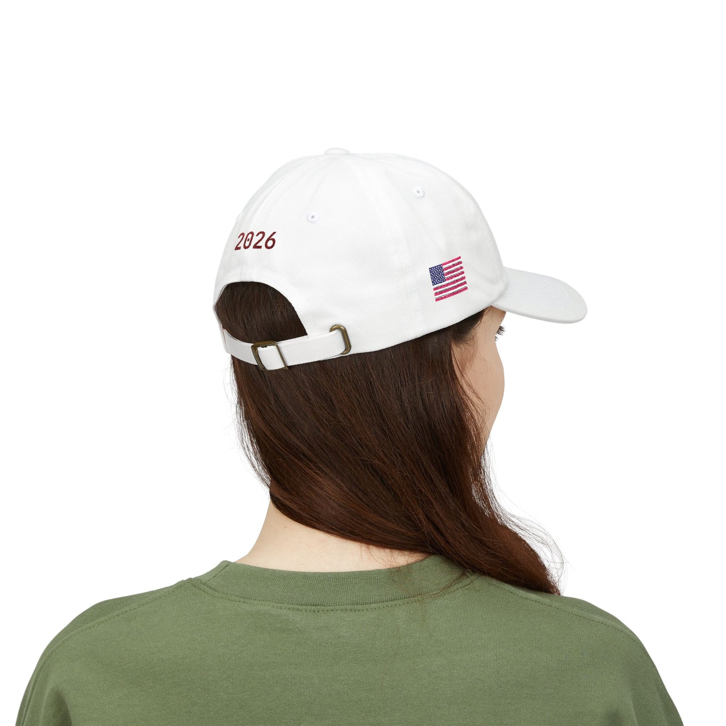 America 250 Dad Cap - 'Est. 1776' - USA Flag - 2026 Embroidered Baseball Hat