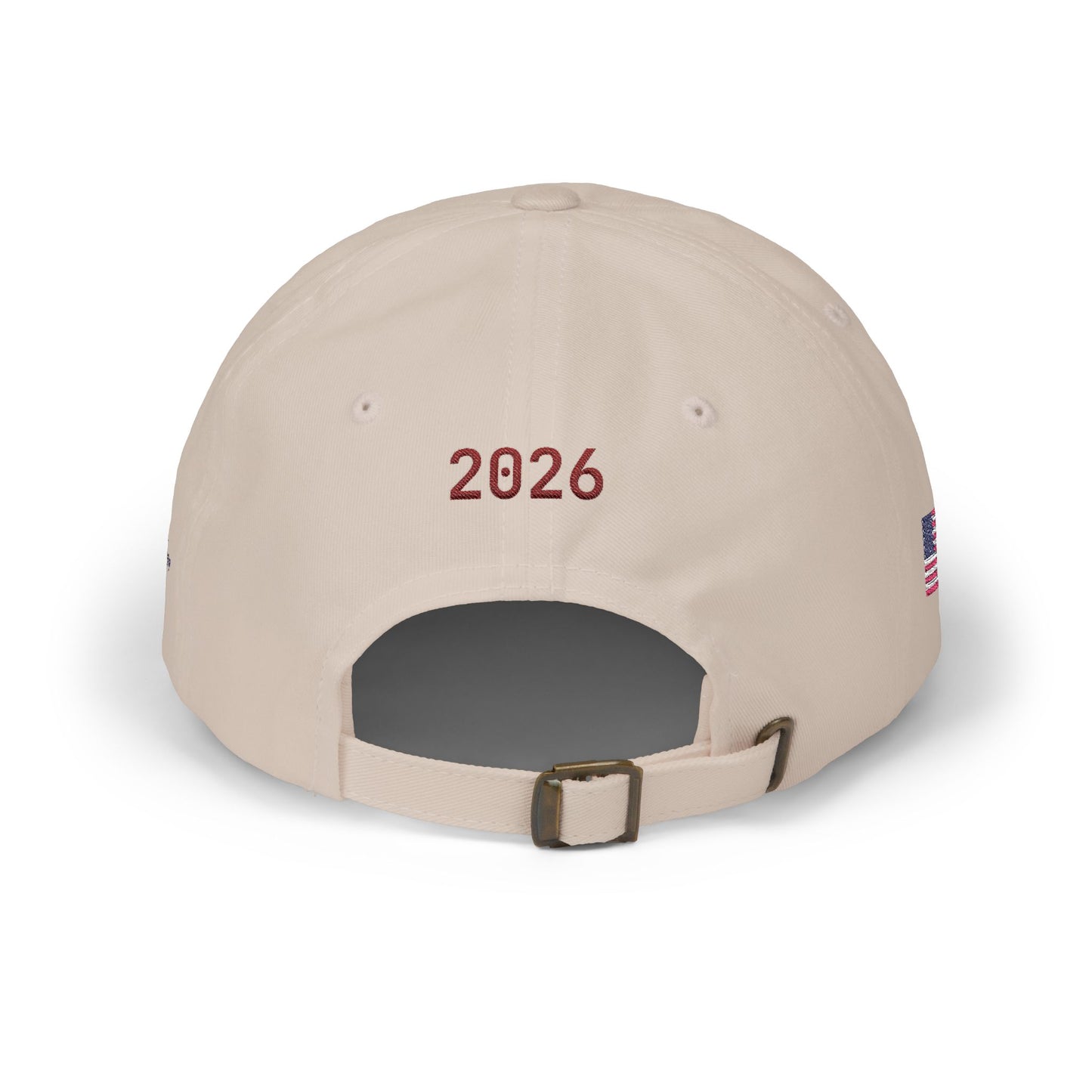 America 250 Dad Cap - 'Est. 1776' - USA Flag - 2026 Embroidered Baseball Hat