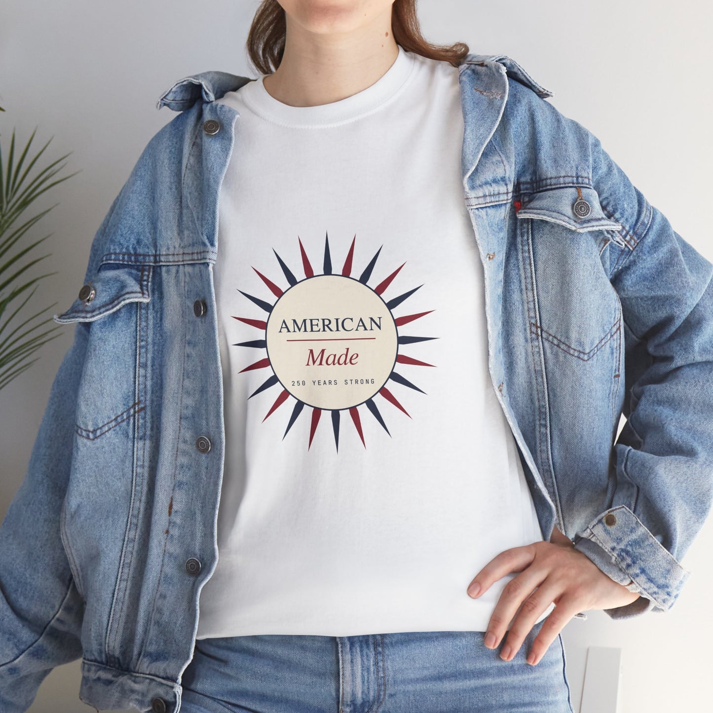 American Made Starburst Vintage USA Graphic T-Shirt