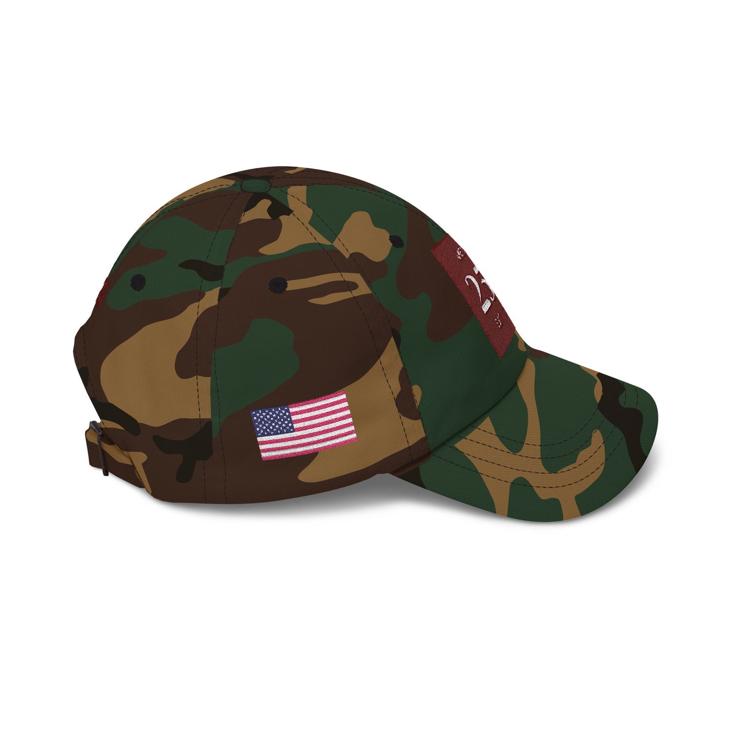 America 250 Dad Cap - 'Est. 1776' - USA Flag - 2026 Embroidered Baseball Hat