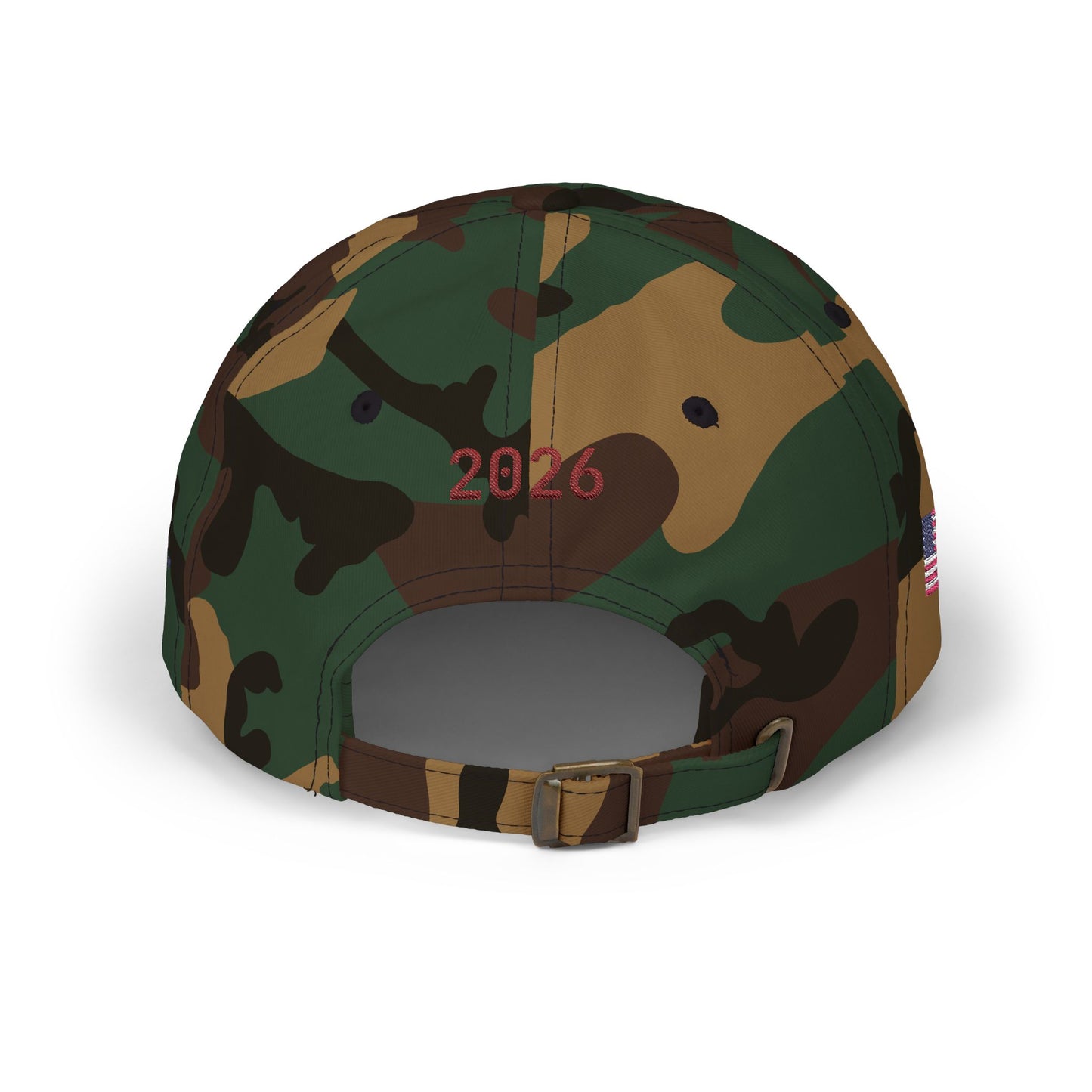 America 250 Dad Cap - 'Est. 1776' - USA Flag - 2026 Embroidered Baseball Hat