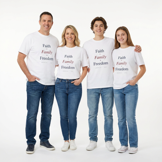 Faith • Family • Freedom T-Shirt