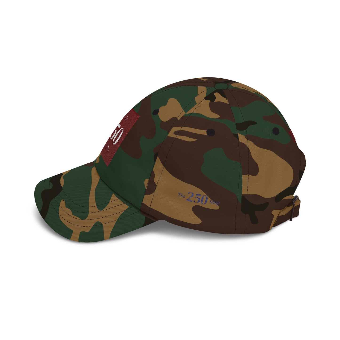 America 250 Dad Cap - 'Est. 1776' - USA Flag - 2026 Embroidered Baseball Hat