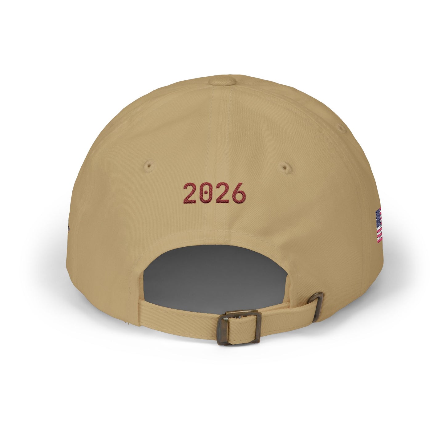 America 250 Dad Cap - 'Est. 1776' - USA Flag - 2026 Embroidered Baseball Hat